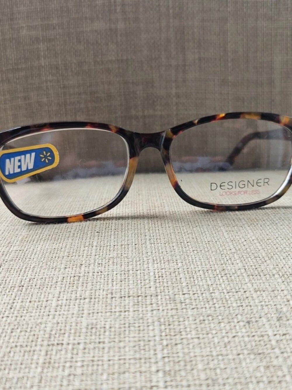 Wallmart Eyeglasses Frame Tortoise Brown Designer Look Eyewear FM13048 NWT $54 - Picture 2 of 12